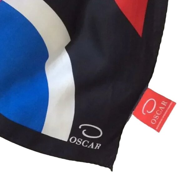 OSCAR de la RENTA 100% silk scarf - Picture 7 of 11